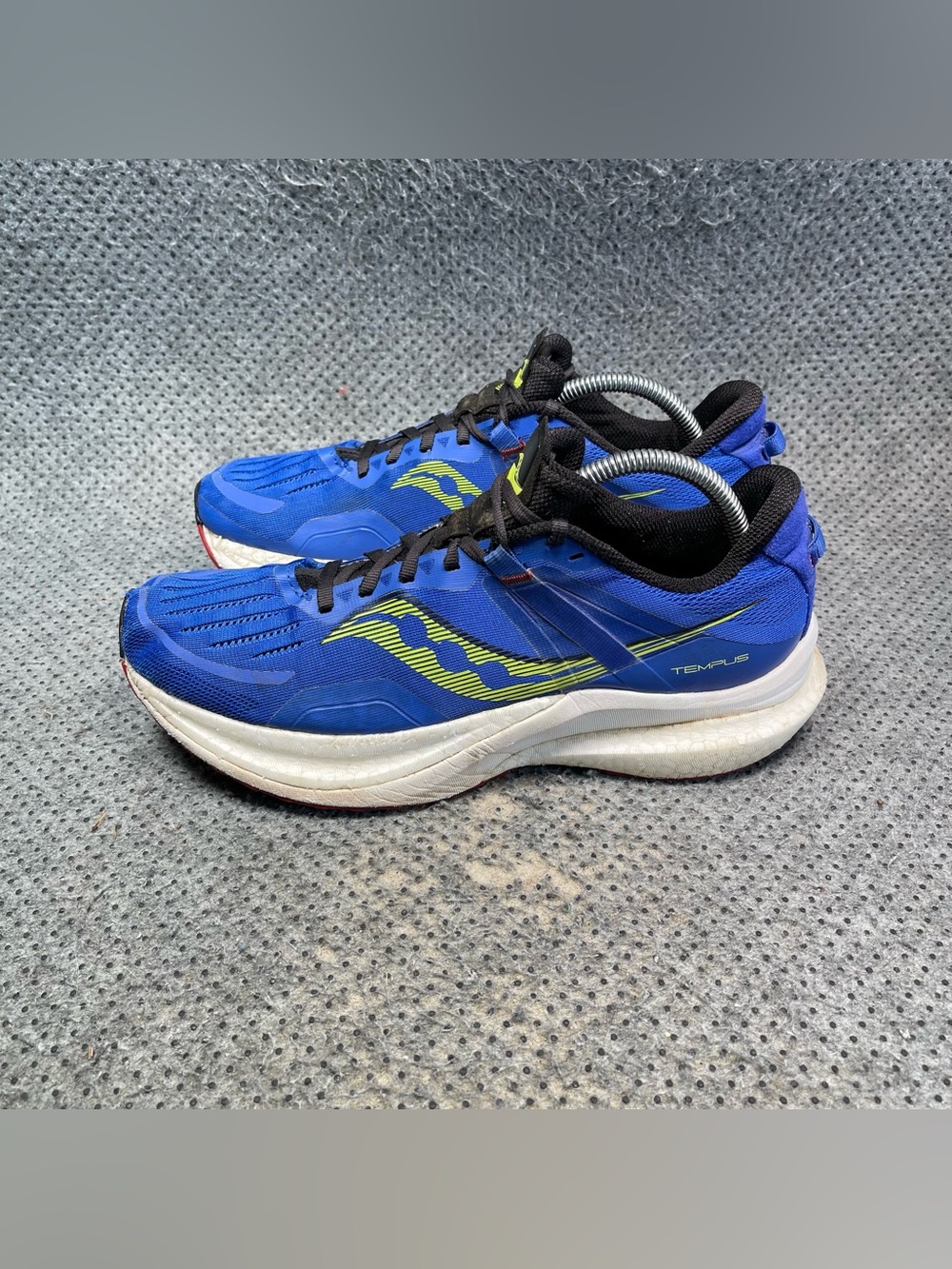 Saucony Tempus Blue Green Running Shoes Size 9.5 Men’s
